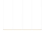 Pipeline 125.4 Linear Pendant Light: Raw + Copper