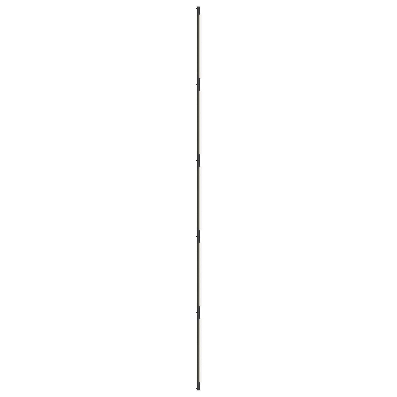 Pipeline 125.5 Ceiling/Wall Light: Black + Black