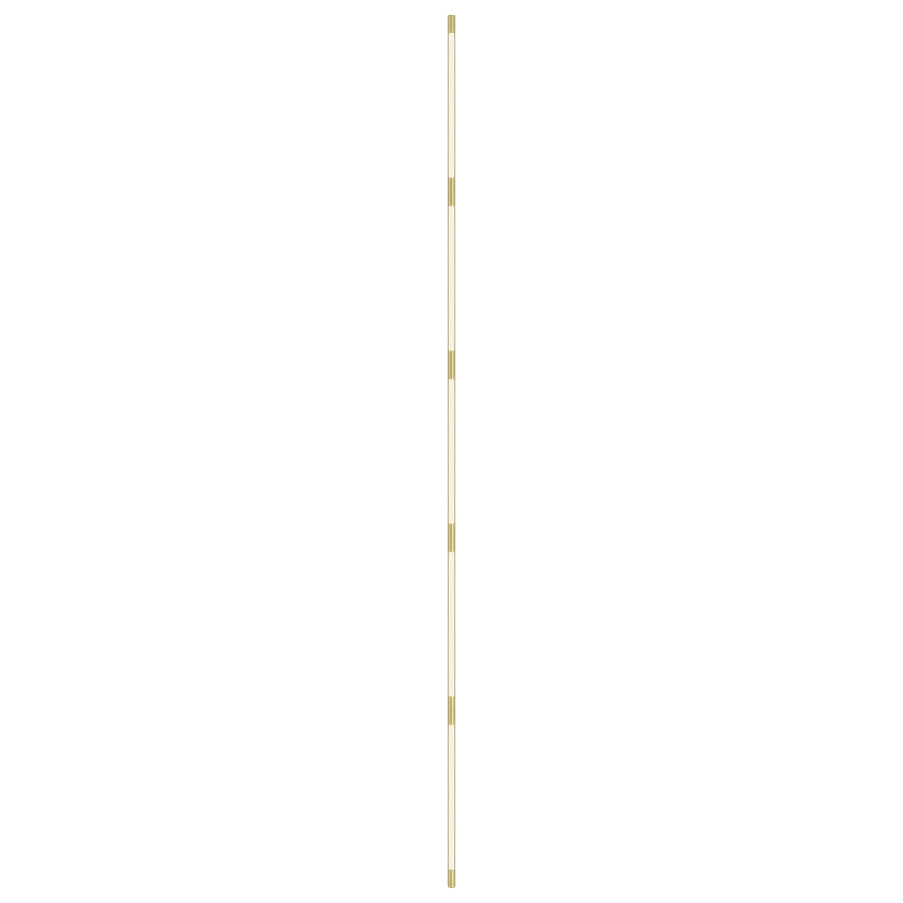 Pipeline 125.5 Ceiling/Wall Light: Brass + Brass