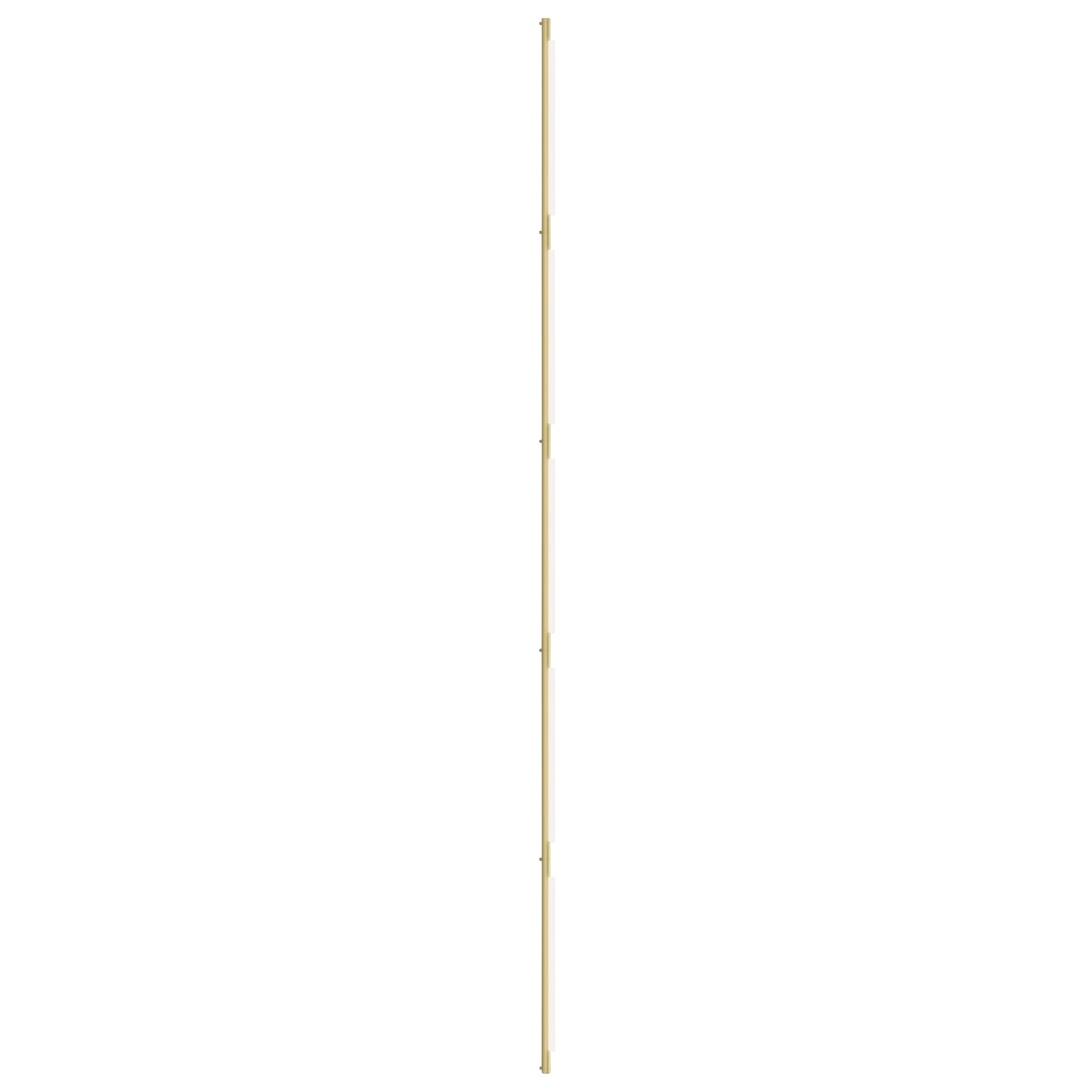 Pipeline 125.5 Ceiling/Wall Light: Brass + Brass