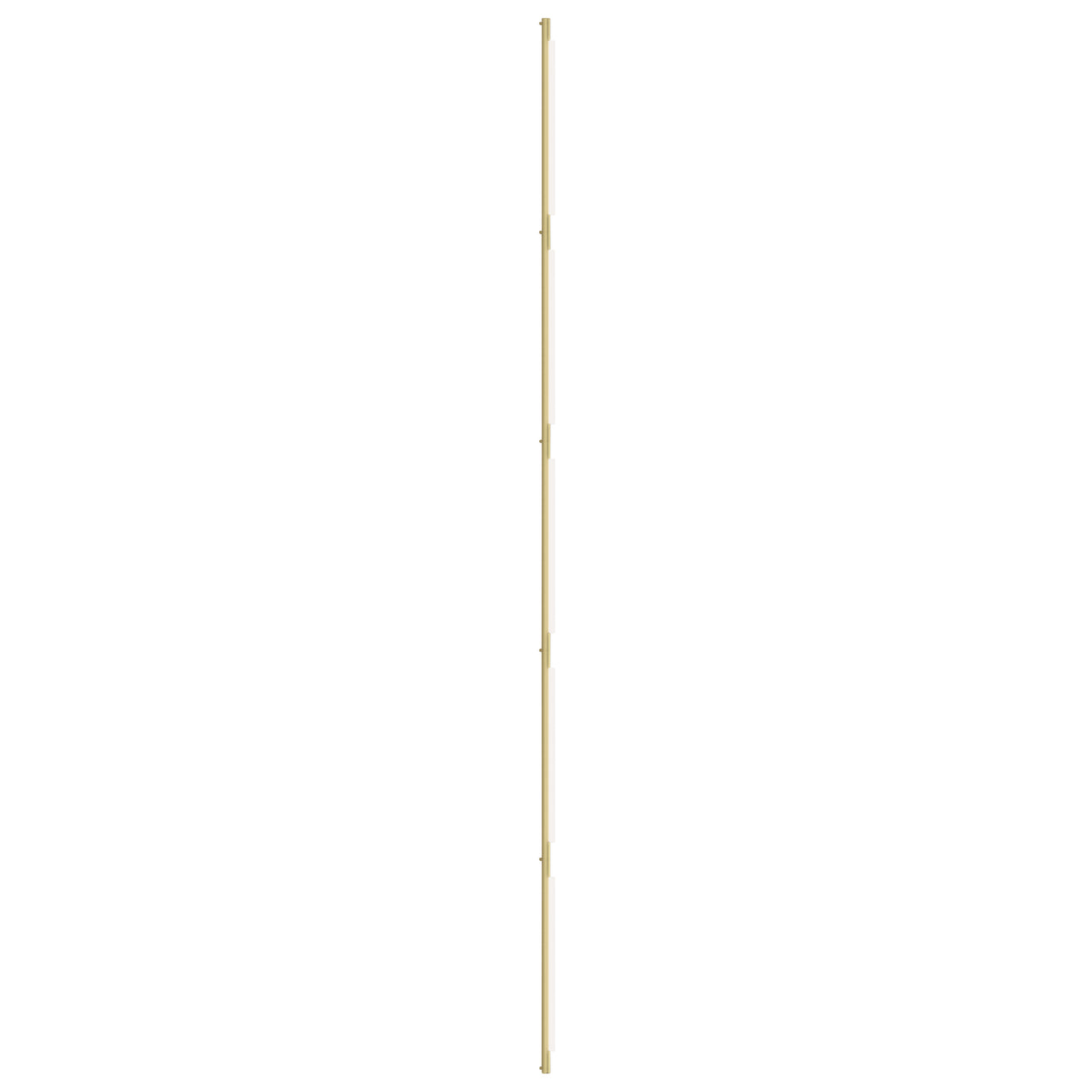 Pipeline 125.5 Ceiling/Wall Light: Brass + Brass