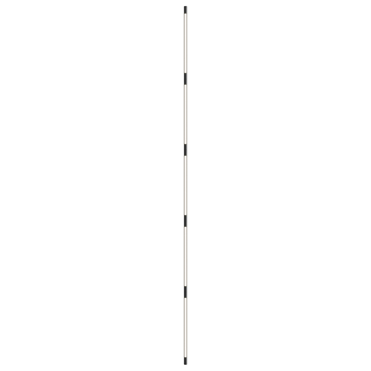 Pipeline 125.5 Ceiling/Wall Light: Black + Black