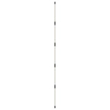 Pipeline 125.5 Ceiling/Wall Light: Black + Black