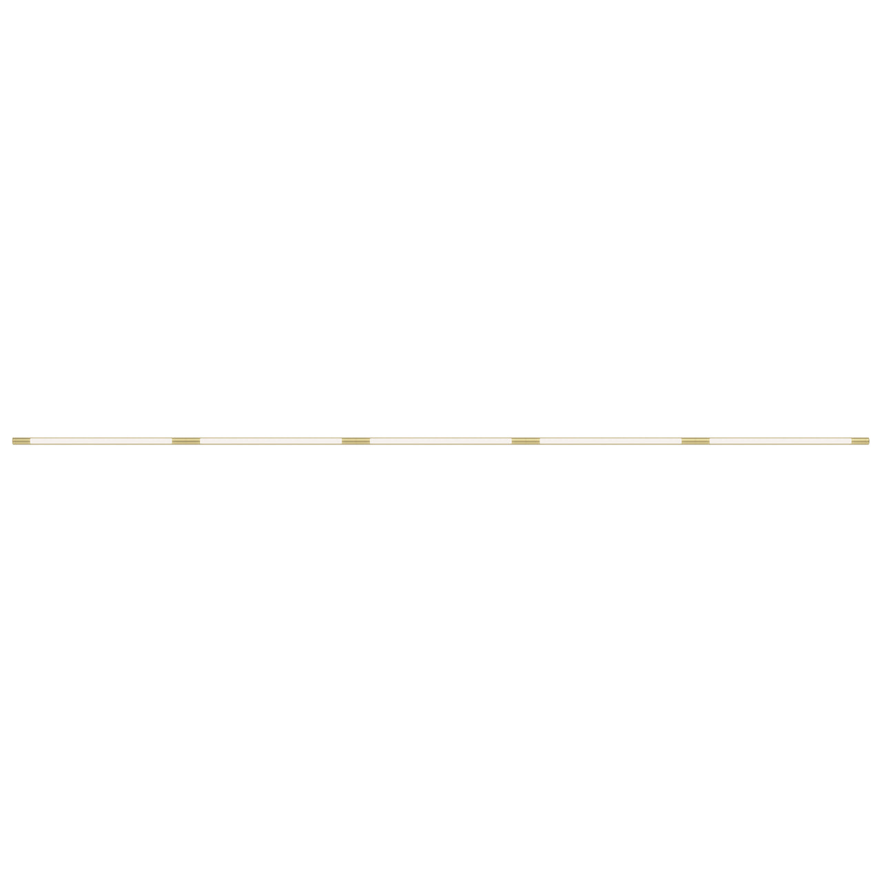 Pipeline 125.5 Ceiling/Wall Light: Brass + Brass