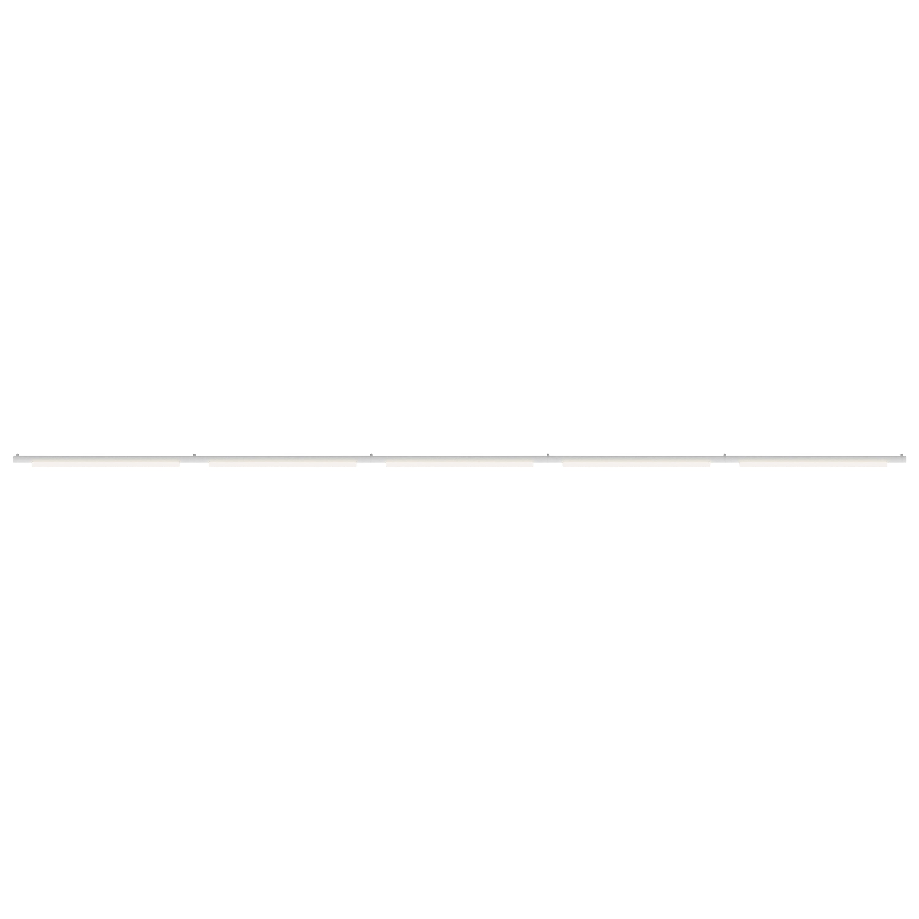 Pipeline 125.5 Ceiling/Wall Light: White + White
