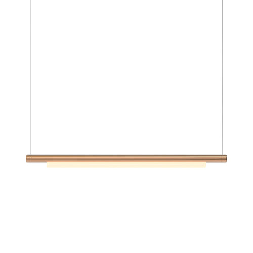 Pipeline 125 Pendant Light: Copper + Copper