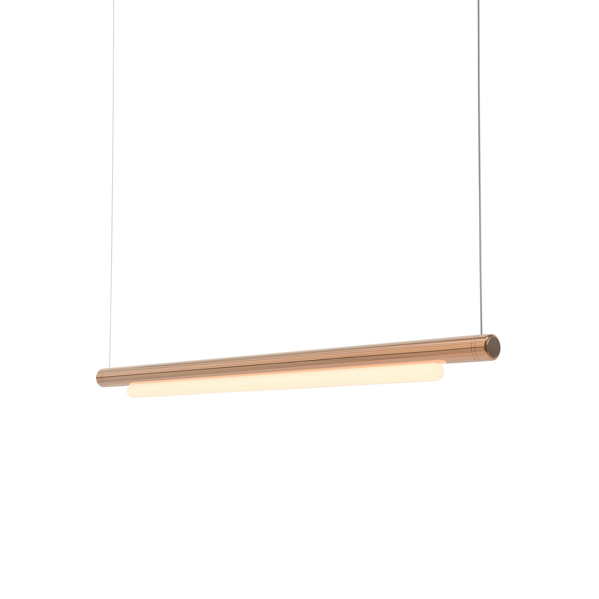 Pipeline 125 Pendant Light: Copper + Copper