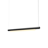 Pipeline 125 Pendant Light: Black + Black