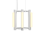 Pipeline 1 Chandelier: White