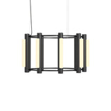 Pipeline 2 Chandelier: Black
