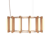 Pipeline 3 Chandelier: Copper
