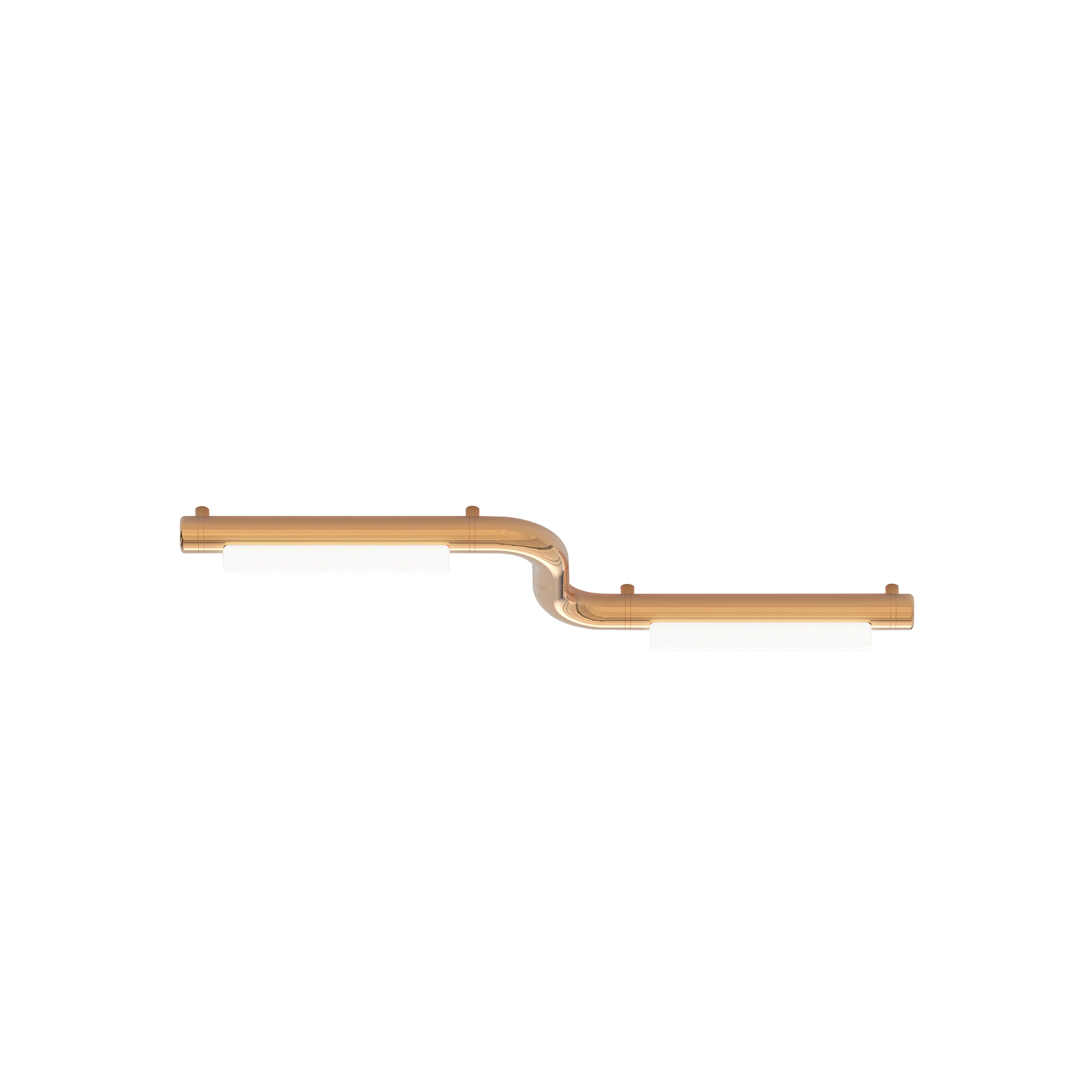 Pipeline CM1 Ceiling/Wall Light: Copper + Copper