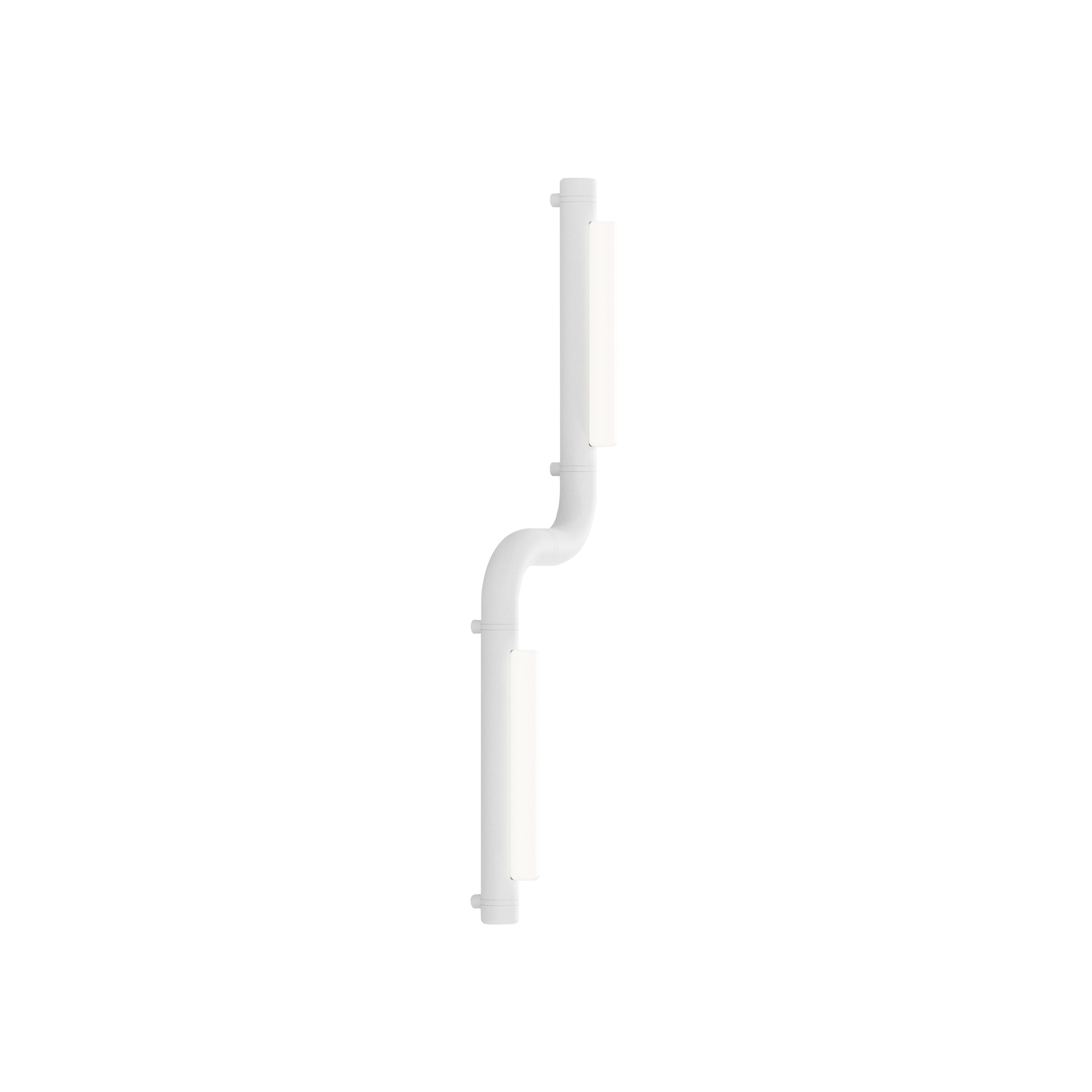 Pipeline CM1 Ceiling/Wall Light: White + White