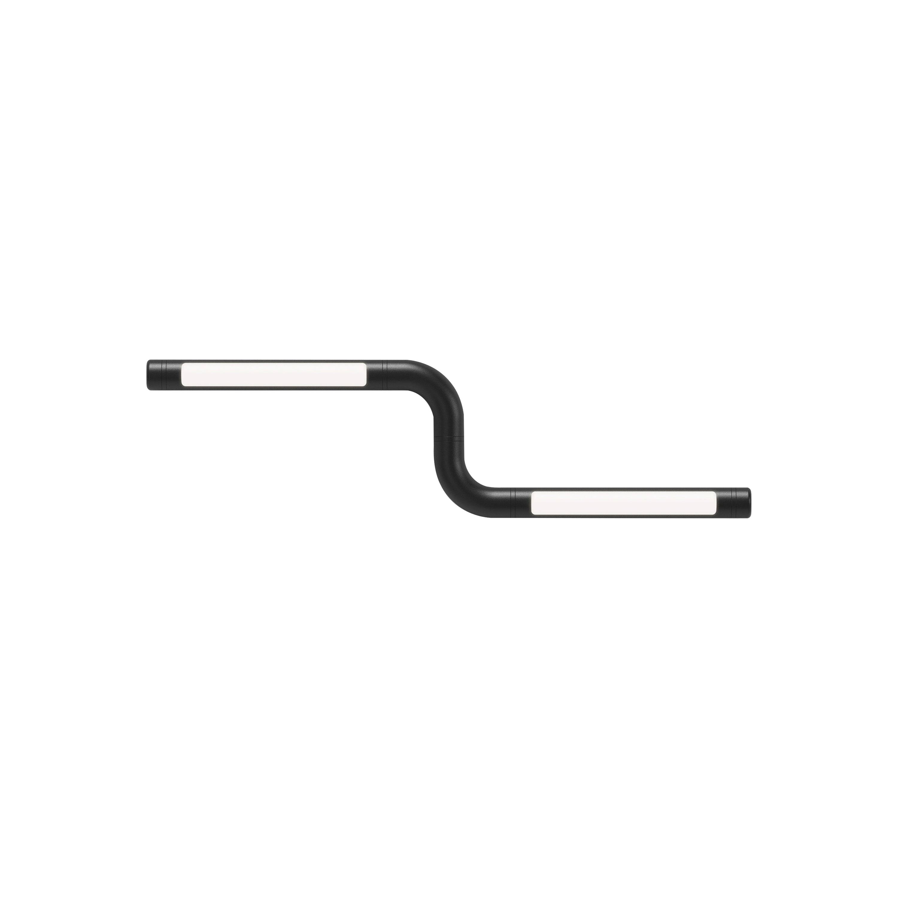 Pipeline CM1 Ceiling/Wall Light: Black + Back