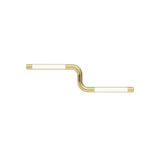 Pipeline CM1 Ceiling/Wall Light: Brass + Brass