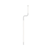 Pipeline CM2 Ceiling/Wall Light: White + White