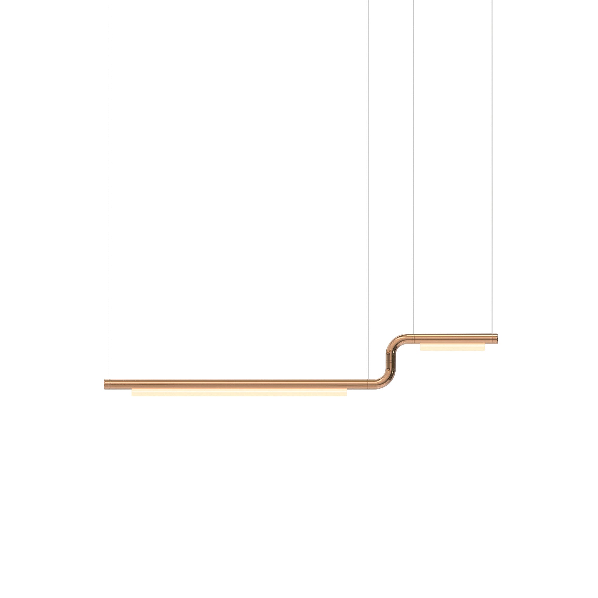 Pipeline CM2 Pendant Light: Copper + Copper