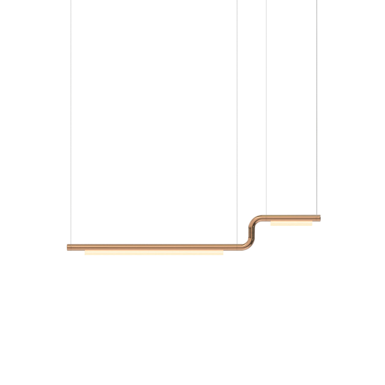 Pipeline CM2 Pendant Light: Copper + Copper