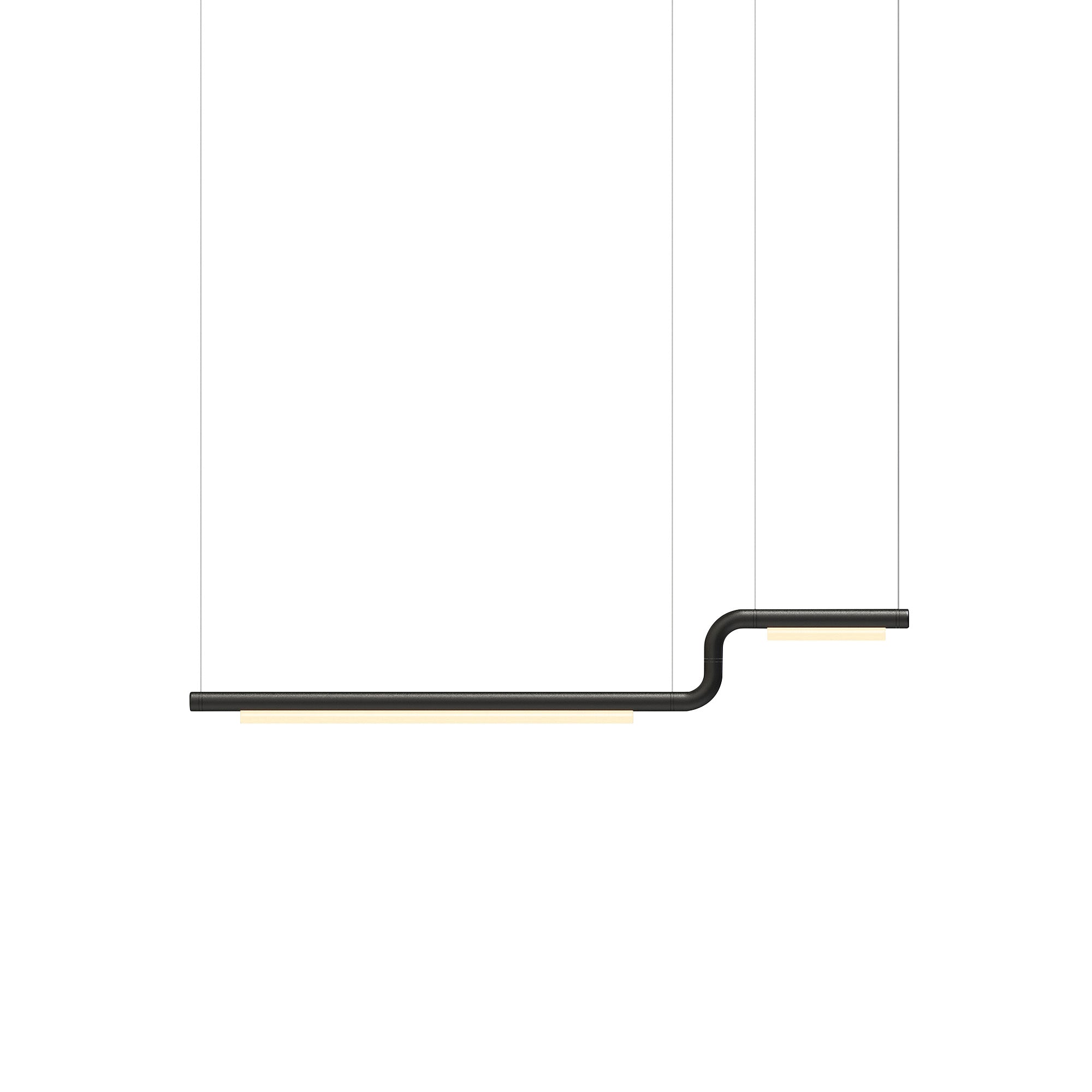 Pipeline CM2 Pendant Light: Black + Black