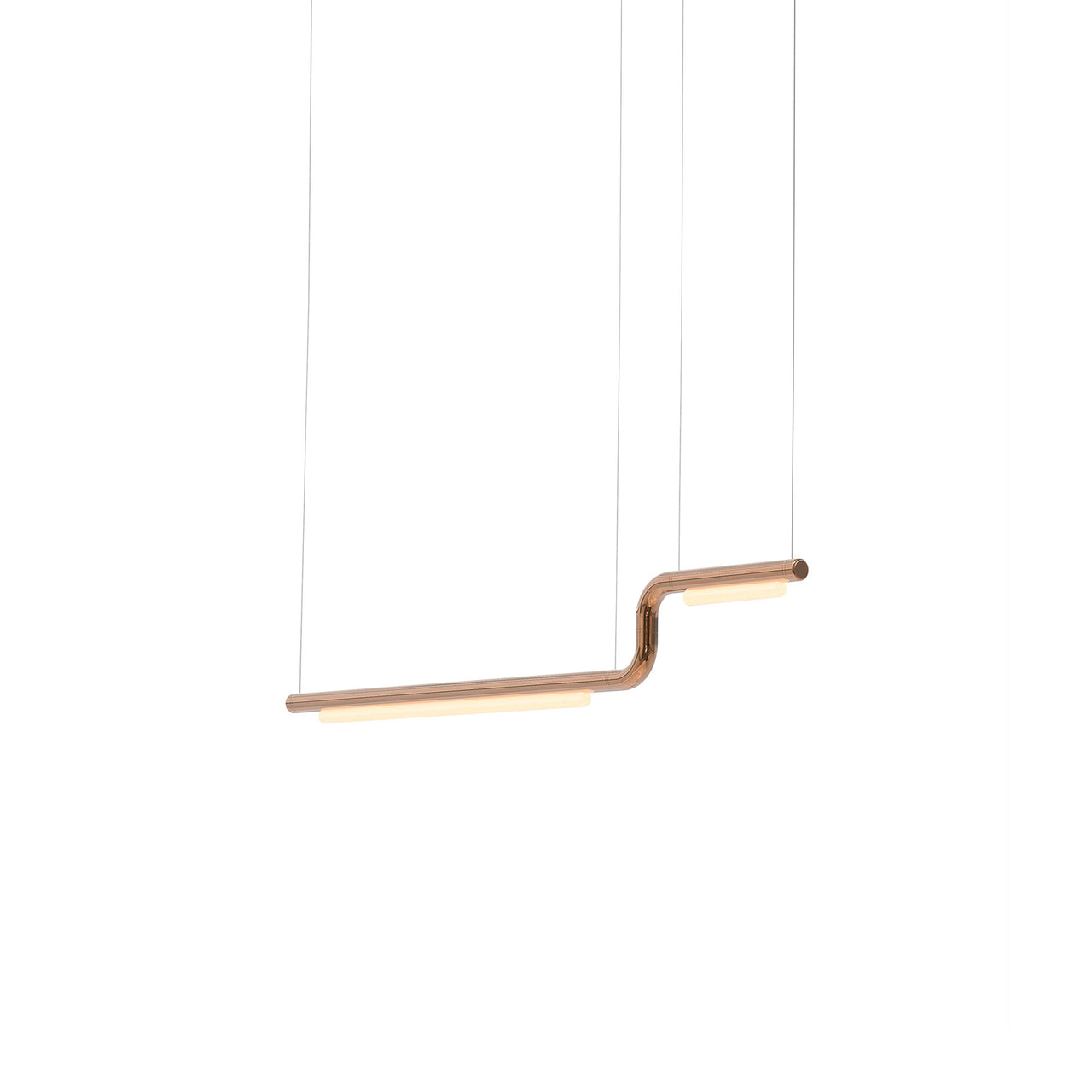Pipeline CM2 Pendant Light: Copper + Copper