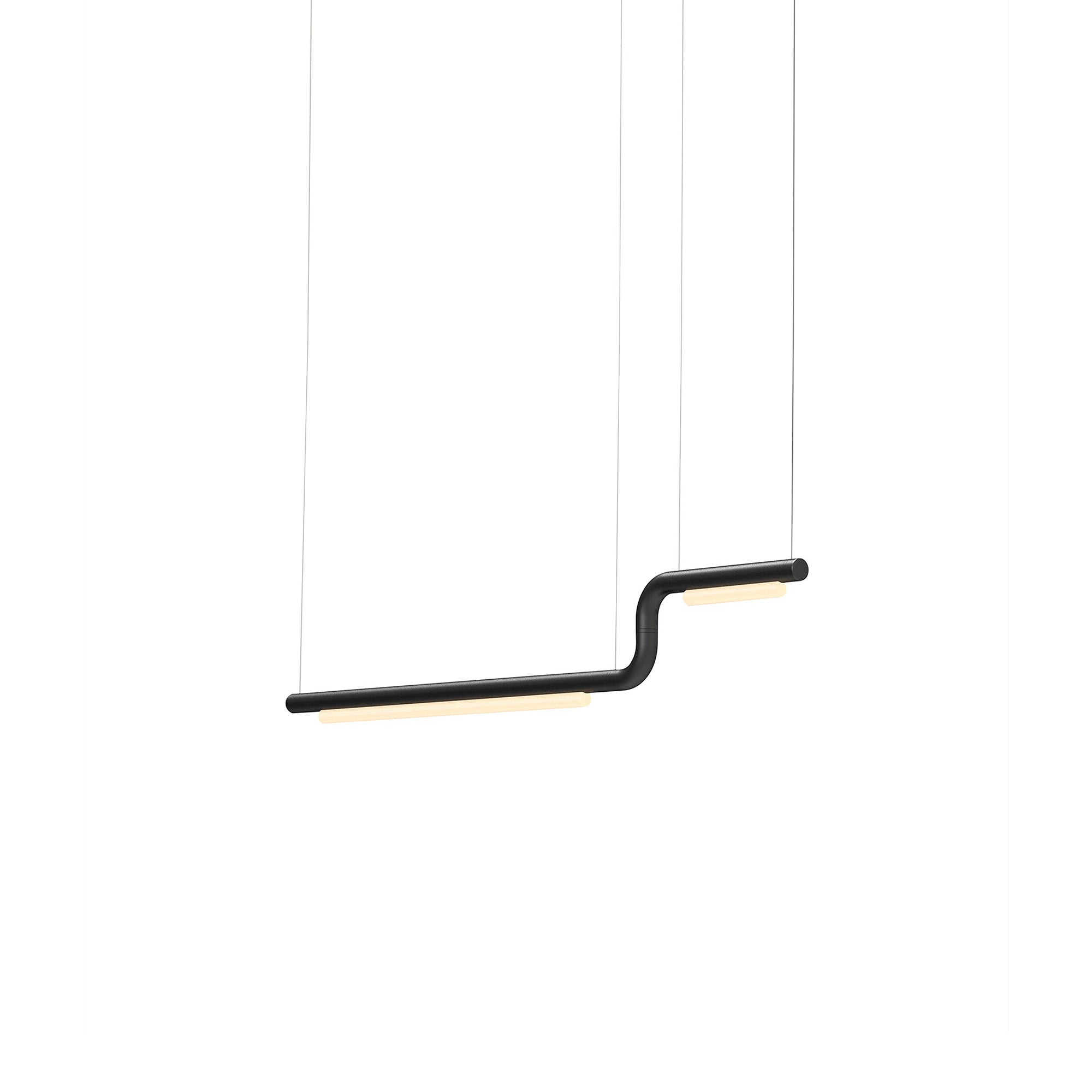 Pipeline CM2 Pendant Light: Black + Black