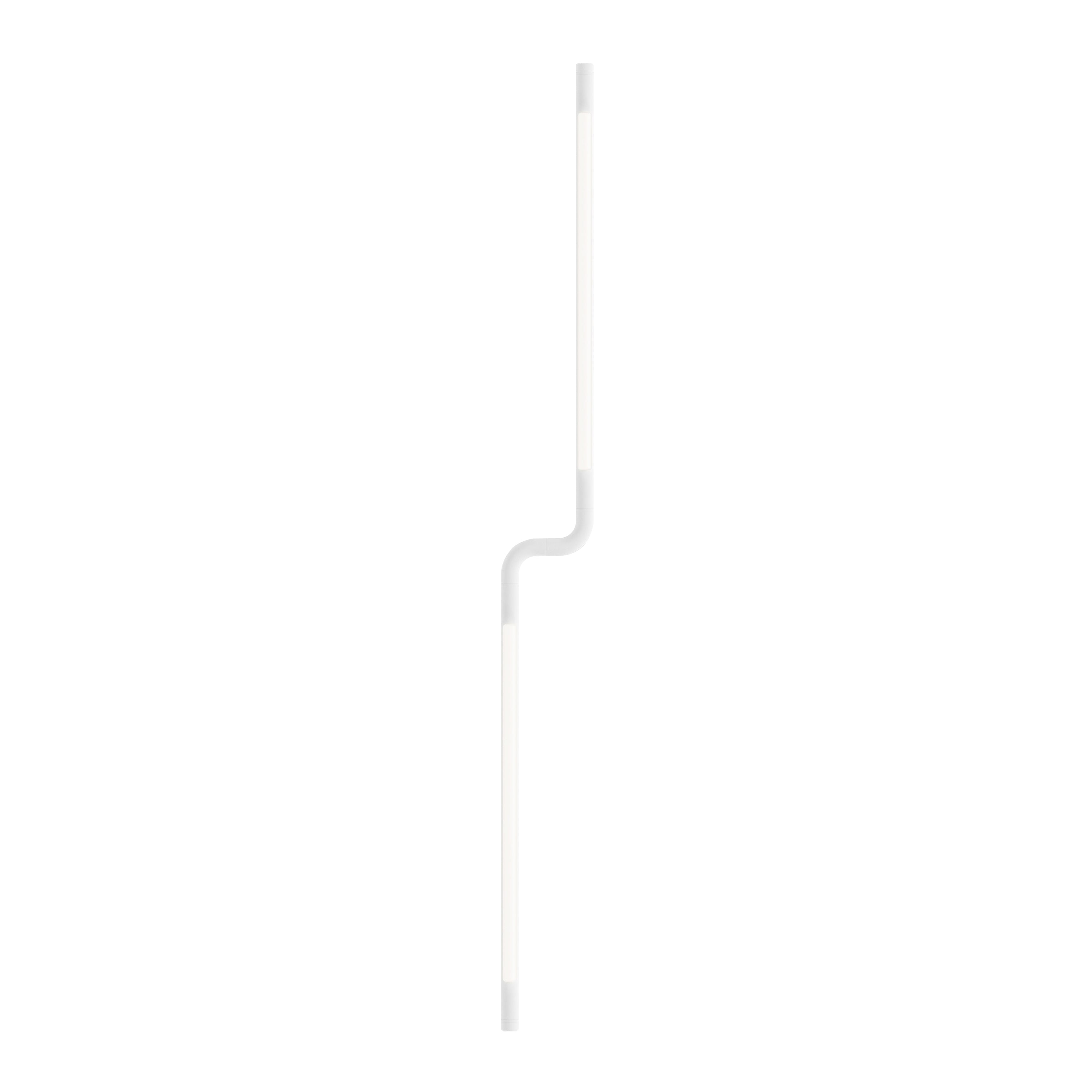 Pipeline CM3 Ceiling/Wall Light: White + White