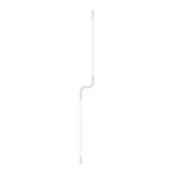 Pipeline CM3 Ceiling/Wall Light: White + White