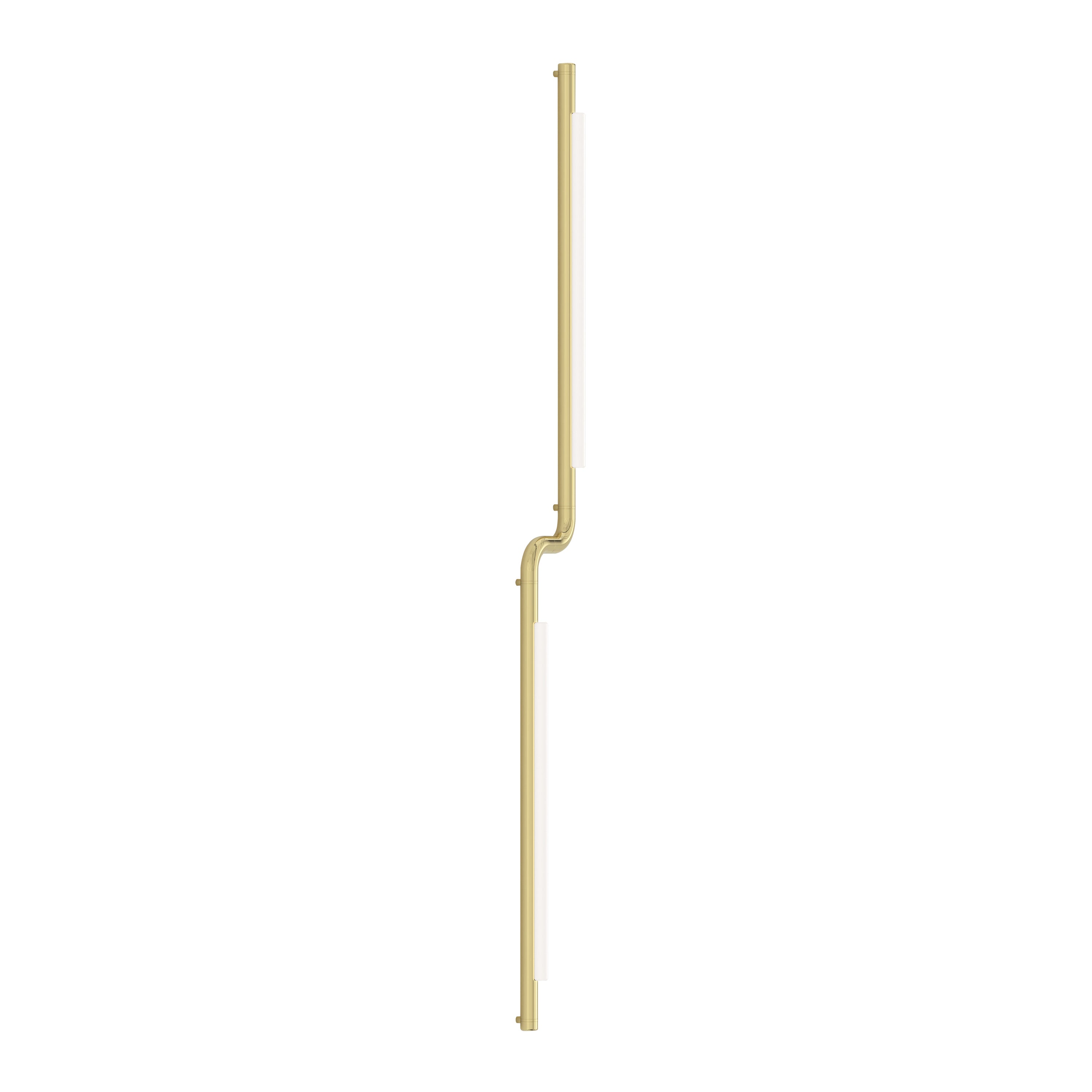 Pipeline CM3 Ceiling/Wall Light: Brass + Brass