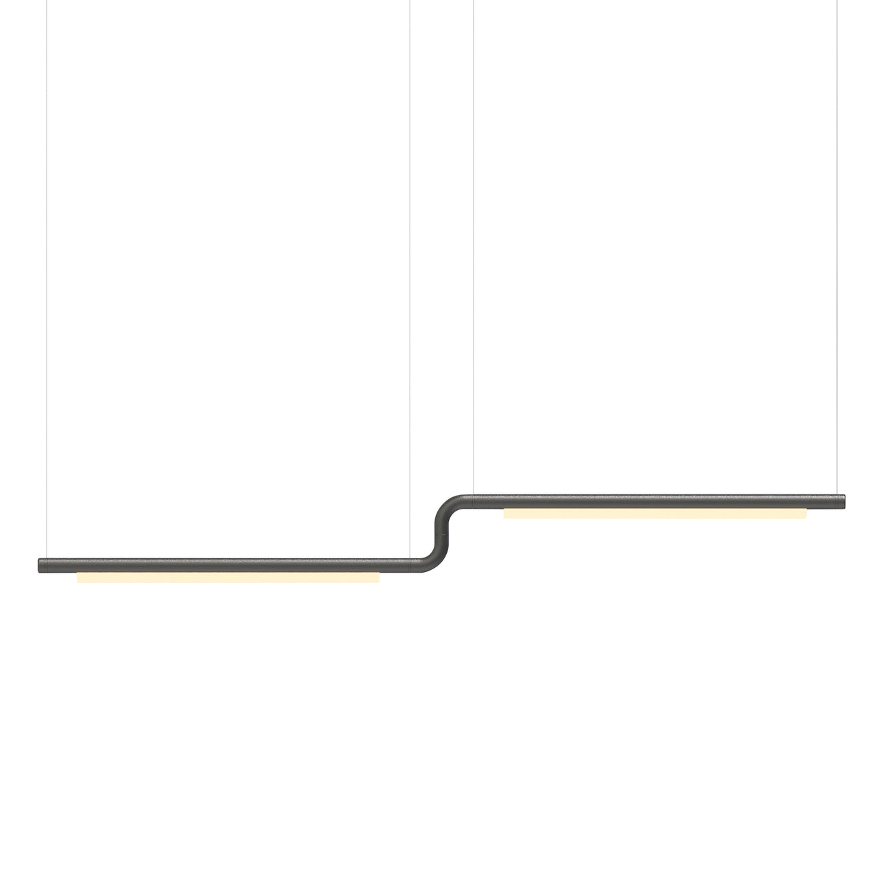Pipeline CM3 Pendant Light: Black + Black