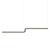 Pipeline CM3 Pendant Light: Black + Black