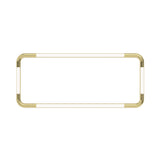 Pipeline CM4 Ceiling/Wall Light: Brass + Brass