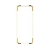Pipeline CM4 Ceiling/Wall Light: Brass + Brass