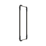Pipeline CM4 Ceiling/Wall Light: Black + Black