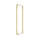 Pipeline CM4 Ceiling/Wall Light: Brass + Brass