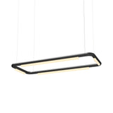 Pipeline CM4 Pendant Light: Black + Black