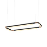 Pipeline CM4 Pendant Light: Black + Copper