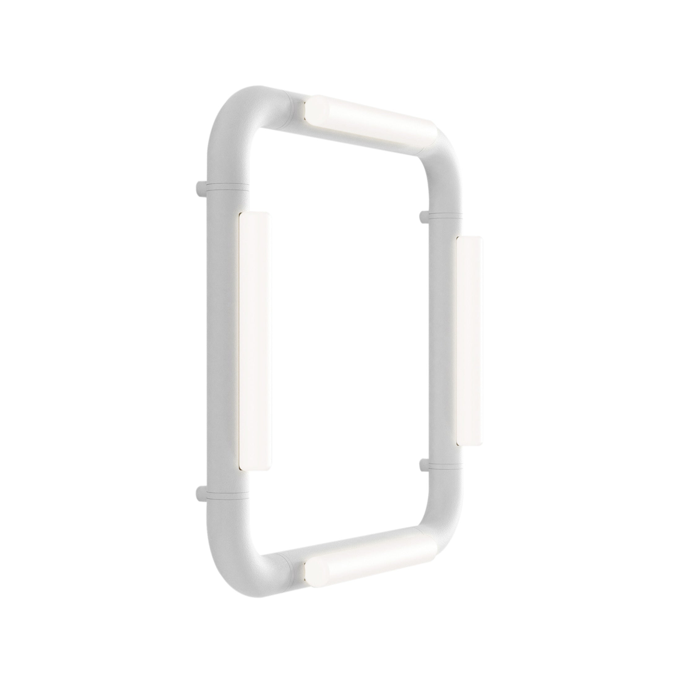 Pipeline CM5 Ceiling/Wall Light: White + White