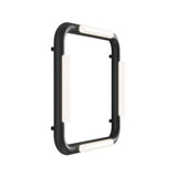 Pipeline CM5 Ceiling/Wall Light: Black + Black