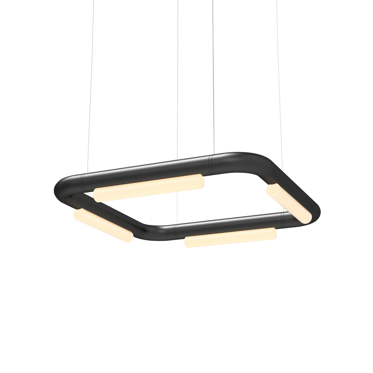 Pipeline CM5 Pendant Light: Black + Black