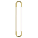 Pipeline CM6 Ceiling/Wall Light: Brass + Brass