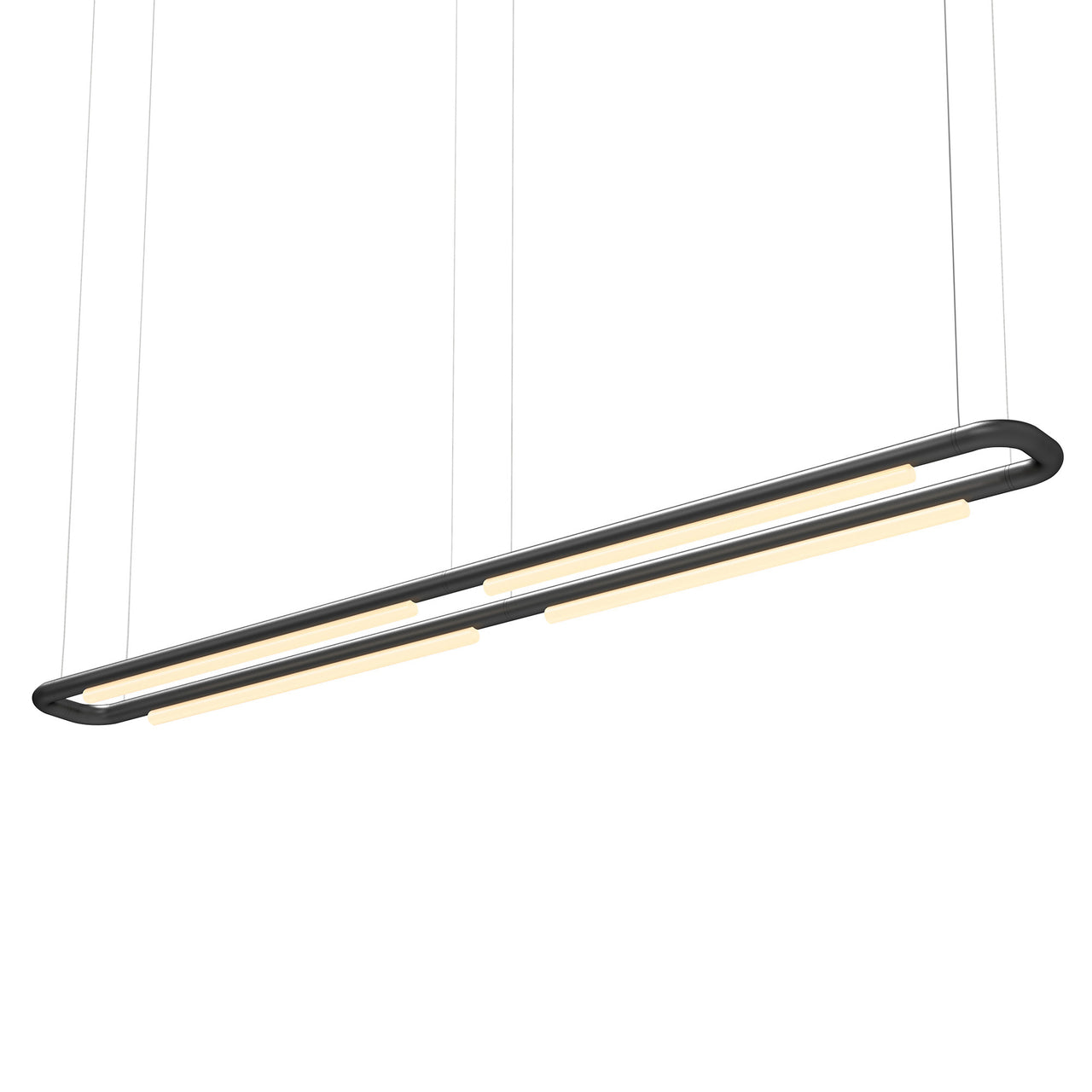 Pipeline CM7 Pendant Light: Black + Black