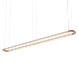 Pipeline CM7 Pendant Light: Raw + Copper
