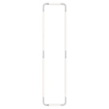 Pipeline CM8 Ceiling/Wall Light: White + White