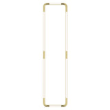 Pipeline CM8 Ceiling/Wall Light: Brass + Brass