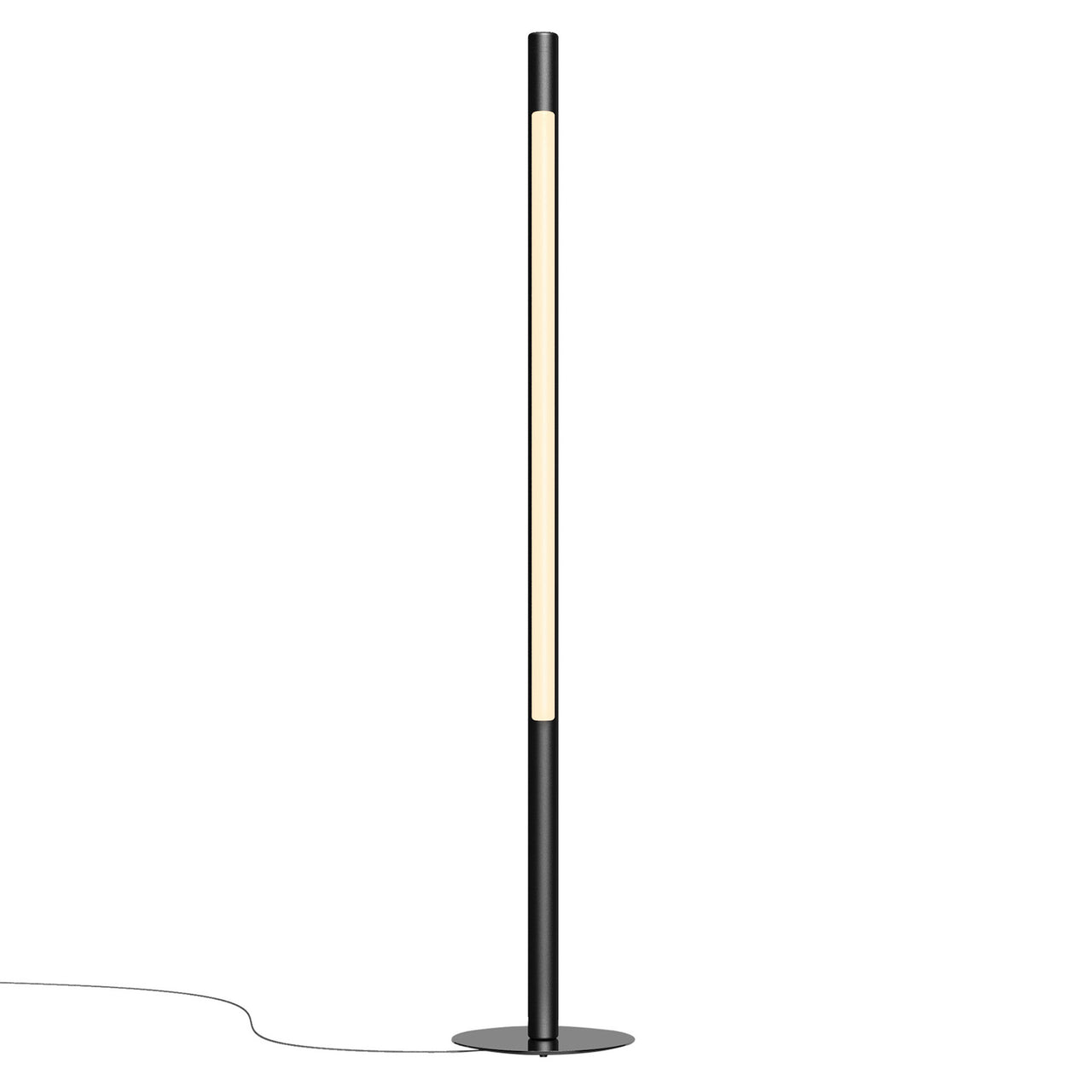 Pipeline Floor Light: Black + Black