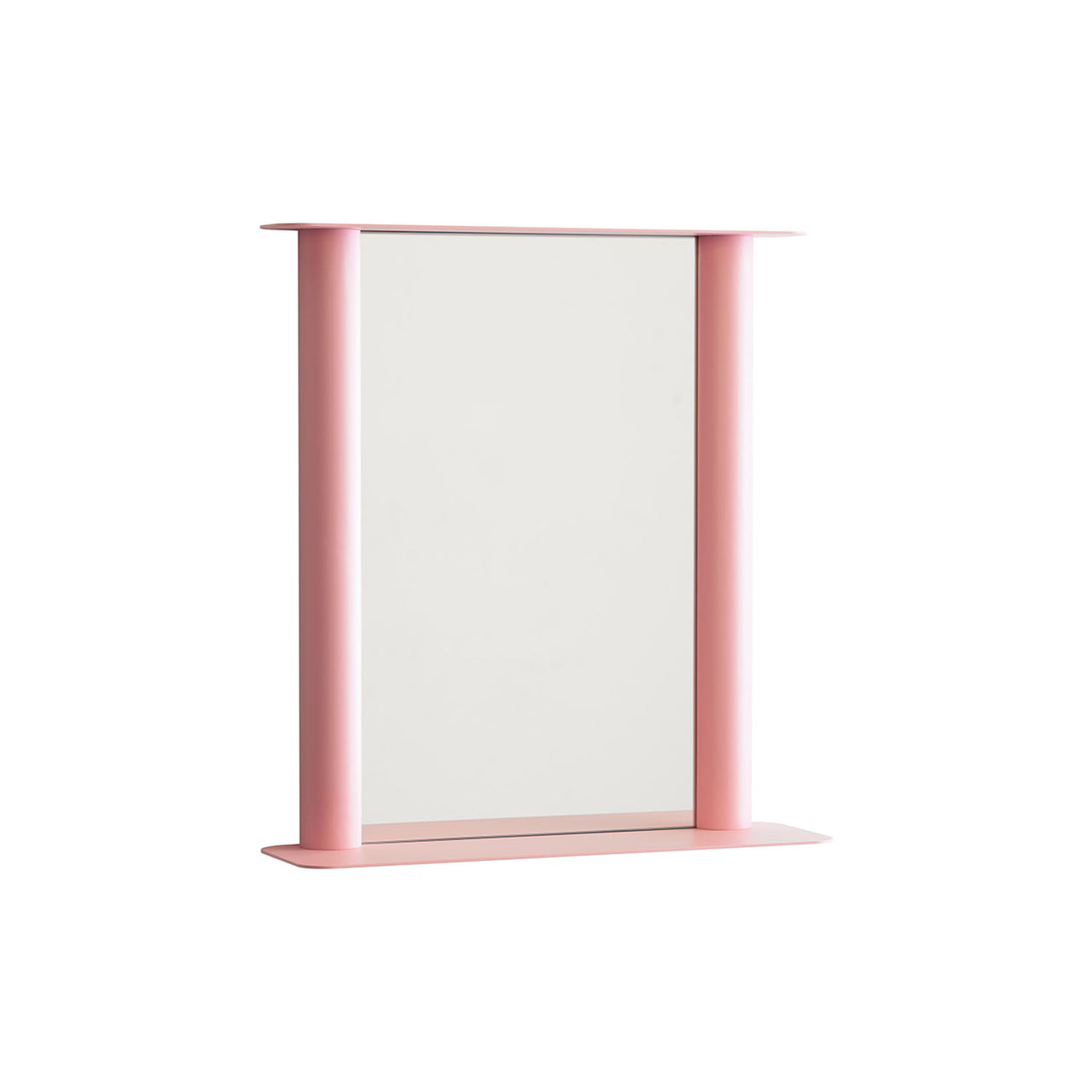Pipeline Wall Mirror: Pink