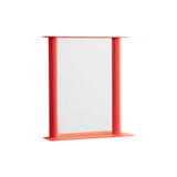 Pipeline Wall Mirror: Red