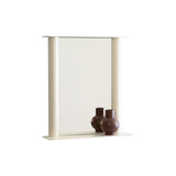 Pipeline Wall Mirror: Pearl White