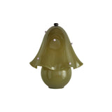 Fazzo Table Lamp: Pistachio + Pistachio + Lilac Embellishments + Blackened Brass