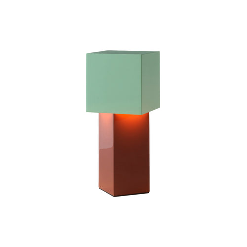 Pivot ATD7 Portable Table Lamp: Rusty Mint